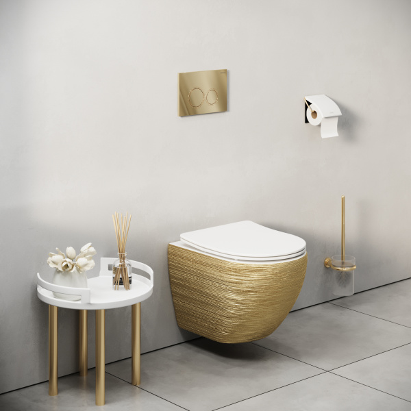 Клавиша смыва Grossman Galaxy 700.K31.01.300.300 золото глянцевый